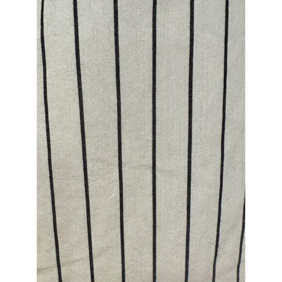 LOFT Striped Cotton Blend Wrap Shirt - Size Small - New with Tags - Picture 5 of 6